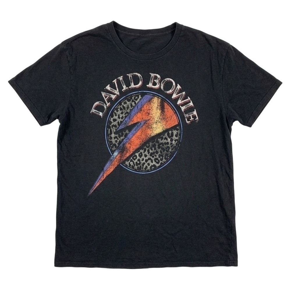 David Bowie black and red t-shirt‎